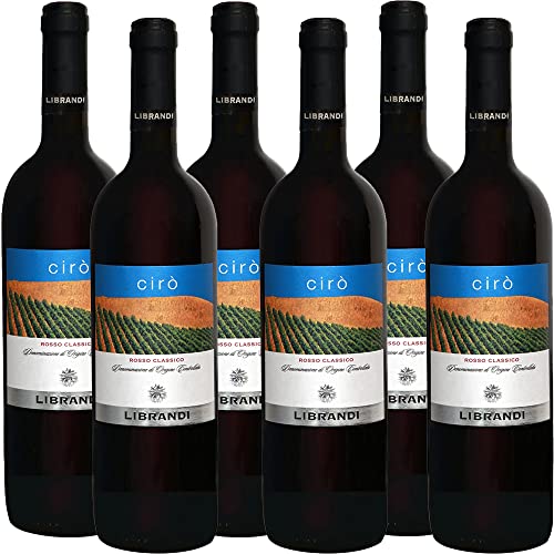 Libran Vino Rosso Cirò Classico Doc   di   Calabria   6 Bottiglie 75Cl   Idea Regalo