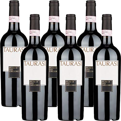 Feudi di San Gregorio Taurasi Docg      6 Bottiglie da 75 Cl   Vino Rosso   Campania   Idea Regalo