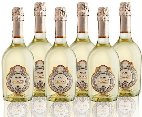 Masi "MOXXÉ" 2022   Pinot Grigio e Verduzzo Spumante Brut   6X750 ml   Appassimento Expertise   Confezione 6 bottiglie