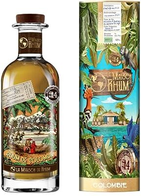 LA MAISON DU RHUM COLOMBIE 2008/2021 Batch N° 4 48% Vol. 0,7l in Tinbox