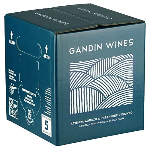 Vigne di Giulia Bag in Box vino Pinot Grigio DOC Friuli Venezia Giulia 13% Gandin Wines confezione 5 L