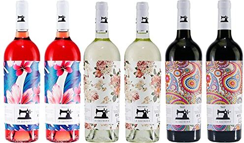 La Sastrerìa Vino Confezione Regalo   Garnacha      Vini Spagnoli   Blanca   Tinta   Rosè   6 Bottiglie 75Cl