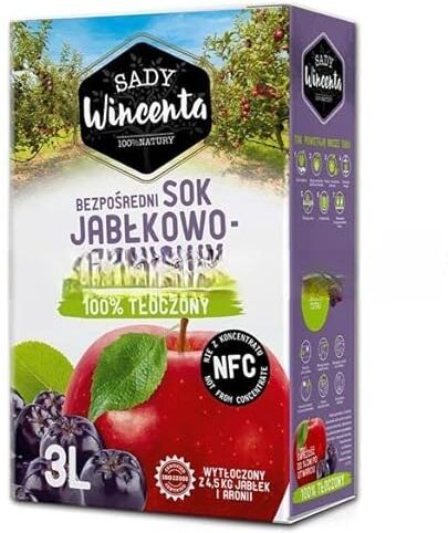 GOOD4YOU 3 L ZUMO NATURALE MZANA E ARONIA SADY WINCENTA