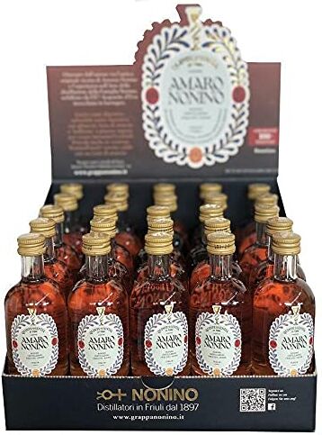 Nonino AMARO QUINTESSENTIA MIGNON MINIATURE 5 CL 25 BOTTIGLIETTE