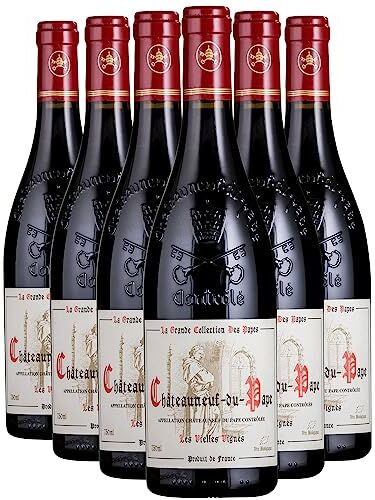 Generico Châteauneuf-du-Pape Cuvée Clément VI Les Vieilles Vignes rosso 2021 La Grande Collection des Papes DOP Valle del Rodano Francia Vitigni Grenache,Mourvèdre,Syrah 6x75cl