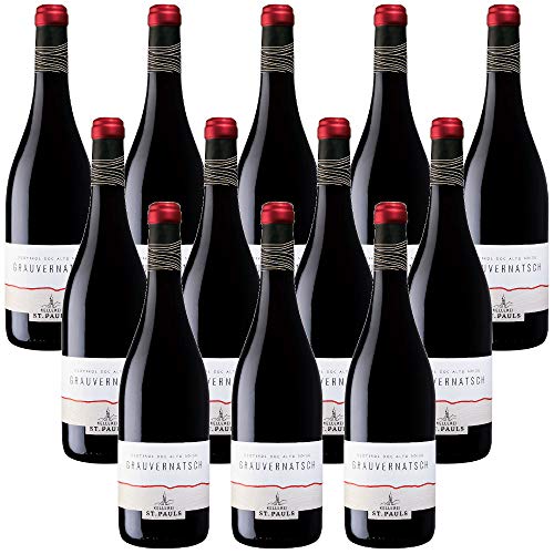 I Classici Grauvernatsch Schiava Grigia Vino Rosso Alto Adige Doc Kellerei St.Pauls (12 bottiglie 75 cl.)