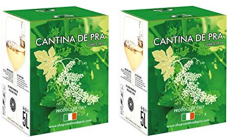 De Pra Confezione 2 Bag in Box Chardonnay del Veneto Igt"Agata" 2 confezioni da 5l