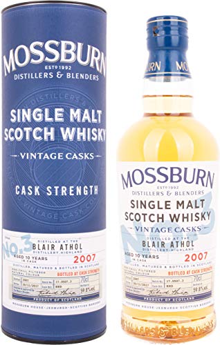 Blair Athol Mossburn Vintage Casks No.3-2007 10 year old Whisky