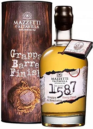 Mazzetti d'Altavilla Grappa 1587 Grappa di Brachetto Special Cask Sherry Finish 0,50 lt.