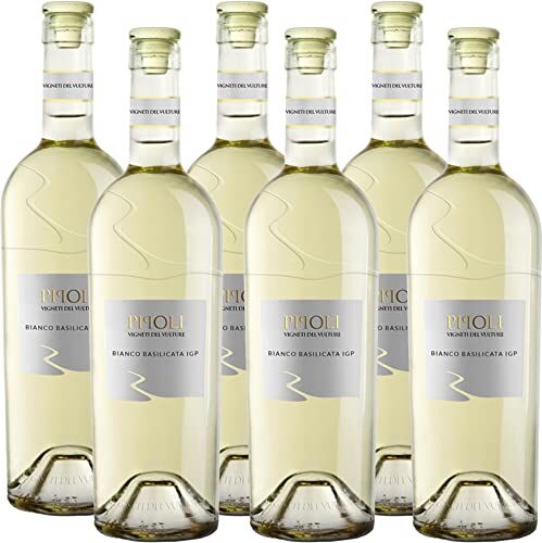 Pipoli Greco Fiano Basilicata Igp      Vino Bianco Lucano   Basilicata   Eccellenza Lucana   Tappo in Vetro   6 Bottiglie 75 Cl   Idea Regalo