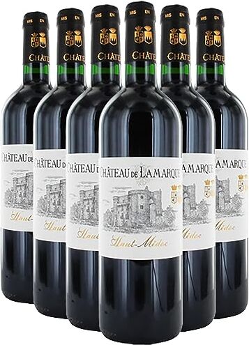 Generico Château de Lamarque rosso 2014 DOP Haut-Médoc Bordeaux Francia Vitigni Cabernet Sauvignon,Merlot,Cabernet Franc 6x75cl