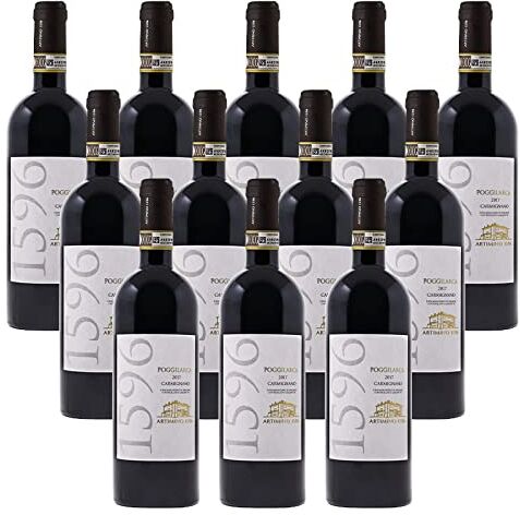 Tenuta di Artimino Poggilarca Vino Rosso Carmignano DOCG (12 bottiglie 37,5 cl.)