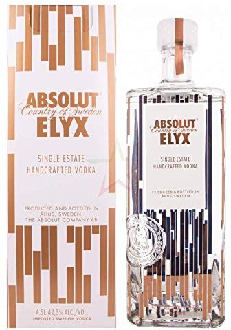 ABSOLUT Vodka Elyx 42,3% Vol. 4,5l in Giftbox