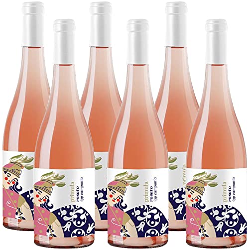 Bortone Rosato Igp Campania Primula   Tenuta    Vino Rosè del Cilento   Rose di Aglianico   Campania   6 Bottiglie 75cl   Idea Regalo