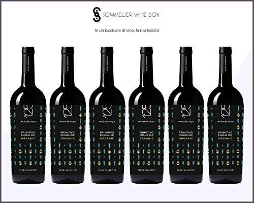 Sommelier Wine Box PRIMITIVO PUGLIA 125 BIO   Cantina Feudi Salentini   Annata 2017