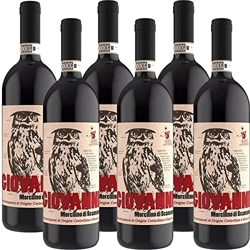 Il Drago e La Fornace Vino Rosso Morellino di Scansano Docg   Giovanni    Rossi Toscani   Toscana   6 Bottiglie 75Cl   Idea Regalo