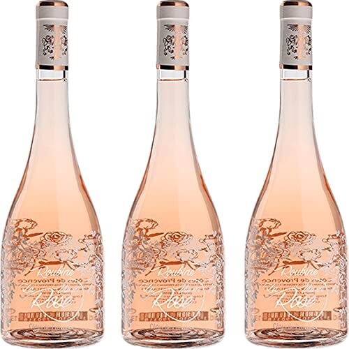 Chateau Roubine Le Vie En Rose   Vino Rosè Francese   Rosato Francia   Vini della Provenza   Cotes de Provence   3 Bottiglie 75 Cl   Idea Regalo