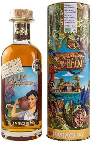 LA MAISON DU RHUM PARAGUAY 2009/2021 Batch N° 4 42% Vol. 0,7l in Tinbox