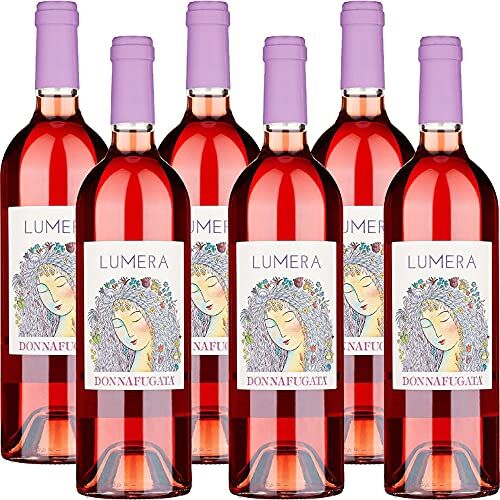 Donnafugata Vino Sicilia Doc Rosè   Lumera    Rosato Siciliano   6 Bottiglie 75 Cl   Idea Regalo