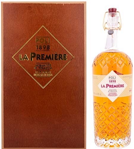 Poli Grappa La ère Acquavite di Vinaccia 46% Vol. 0,7l in Giftbox