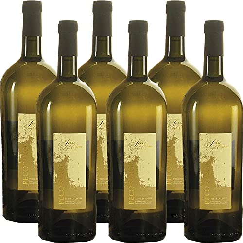 Cantine Tollo Vino Bianco Pecorino Terre di Chieti Igp      Abruzzo   6 Bottiglie 75Cl   Idea Regalo