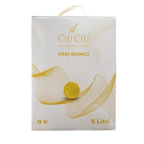 CIU CIU BAG IN BOX VINO BIANCO 5 LT