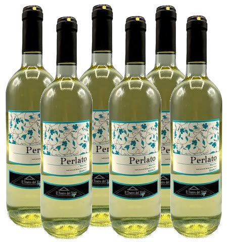 Il Teatro del vino Vino Marche bianco IGT Perlato  6 bottiglie da 0,75L