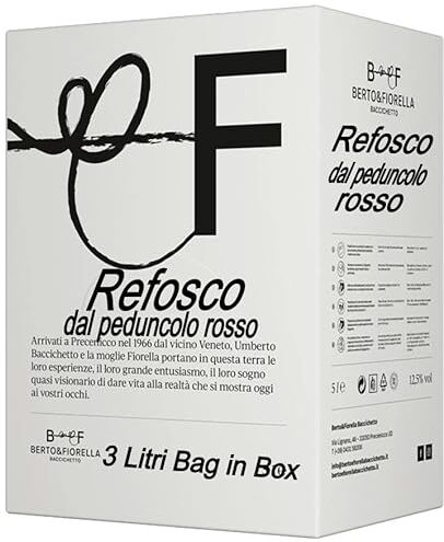 Generico Refosco dal peduncolo rosso in Bag in Box Berto & Fiorella Baccichetto Friuli 3 Litri12,5% vol