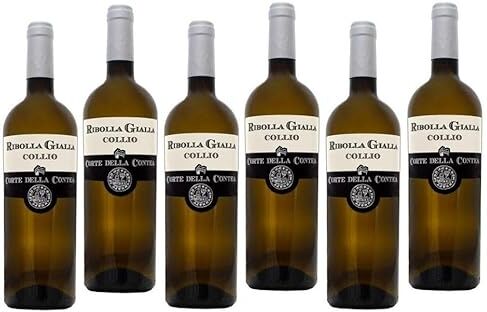 CORTE DELLA CONTEA RIBOLLA GIALLA COLLIO 2023 DOC 75 CL 6 BOTTIGLIE