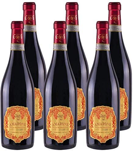 Tenute Gugi Amarone Della Valpolicella DOCG Valle D'Illasi  Vino Rosso Rubino Prodotto Verona 6 Bottiglie