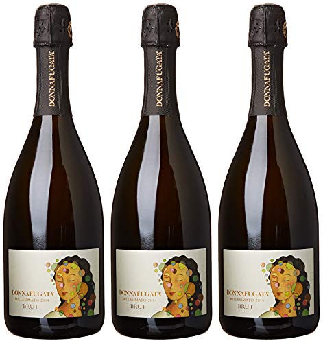 Donnafugata Vino Spumante Bianco Sicilia Doc " Brut" 3 Bottiglie da 0,75 lt.