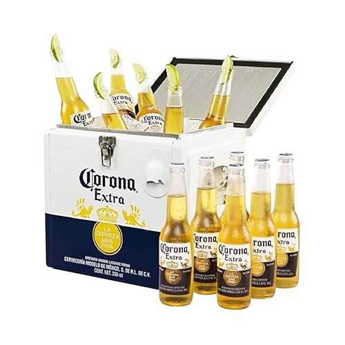 Corona Extra Cooling Box, Birra Bottiglia, Cooler da 12 x 330 ml