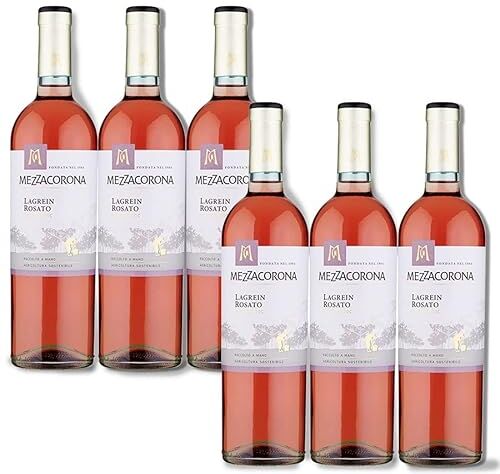 Trentiner LAGREIN ROSATO 6 BOTTIGLIE 75 cl I MEZZACORONA