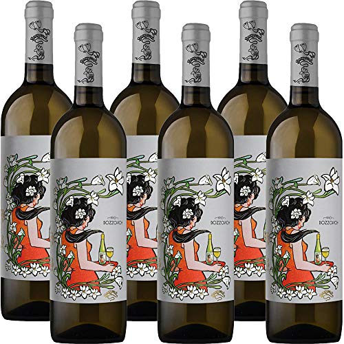 Bozzovich Vino Bianco Igt Beneventano      6 Bottiglie 75c   Idea Regalo