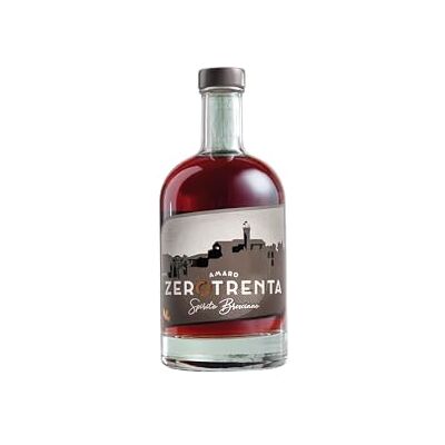 Anthology AMARO ZEROTRENTA 0,7l 30% vol. Spirito bresciano Anthology AMARO ZEROTRENTA 0,7l 30% vol. Spirito bresciano