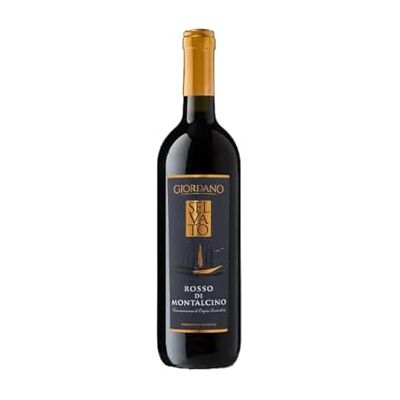 Giordano VINI Selvato Rosso di Montalcino DOC 2018 Vino Rosso Toscano, Gusto Asciutto ed Armonico, Ideale per Occasioni Conviviali, Toscana, 14% vol. 1 Bottiglia da 75 cl Giordano VINI Selvato Rosso di Montalcino DOC 2018 Vino Rosso Toscano, Gusto Asciutto ed Armonico, Ideale per Occasioni Conviviali, Toscana, 14% vol. 1 Bottiglia da 75 cl