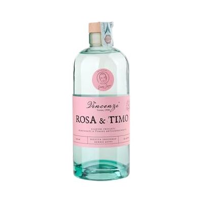 Anthology SELEZIONE ZOPPI Liquore Rosa & Timo 0,7l 20% Liquore artigianale aromatico Vincenzi Anthology SELEZIONE ZOPPI Liquore Rosa & Timo 0,7l 20% Liquore artigianale aromatico Vincenzi