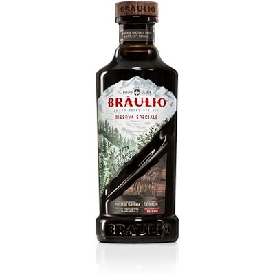 Braulio Riserva Speciale Amaro dello Stelvio alle Erbe, 70 cl, Invecchiato 36 Mesi, 24,7% Vol Braulio Riserva Speciale Amaro dello Stelvio alle Erbe, 70 cl, Invecchiato 36 Mesi, 24,7% Vol