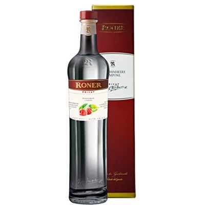 Roner Himbeere Privat Acquavite di lamponi (1x 0,5l) Acquavite di Frutta Privat dalla Distilleria Artigianale Alto Adige Südtirol più premiata d'Italia 500 ml Roner Himbeere Privat Acquavite di lamponi (1x 0,5l) Acquavite di Frutta Privat dalla Distilleria Artigianale Alto Adige Südtirol più premiata d'Italia 500 ml
