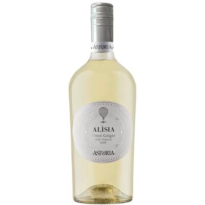 Astoria Alisia Pinot Grigio IGT delle Venezie 1 X 75 cl. Astoria Alisia Pinot Grigio IGT delle Venezie 1 X 75 cl.