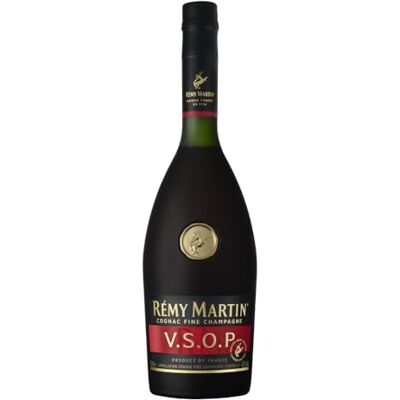 Rémy Martin V.S.O.P. 70cl Cognac Fine Champagne. Note di Vaniglia, Albicocca e Pera Candita. 40% Vol. Rémy Martin V.S.O.P. 70cl Cognac Fine Champagne. Note di Vaniglia, Albicocca e Pera Candita. 40% Vol.