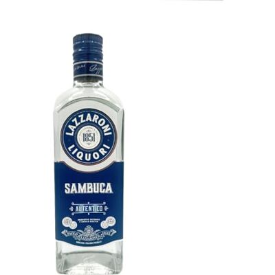 Lazzaroni , Sambuca 70cl 42°, Liquore all'Anice Stellato, Distillazione Semi di Anice, Liquore della Tradizione Italiana, Made in Italy, Liquore in Latta Lazzaroni , Sambuca 70cl 42°, Liquore all'Anice Stellato, Distillazione Semi di Anice, Liquore della Tradizione Italiana, Made in Italy, Liquore in Latta