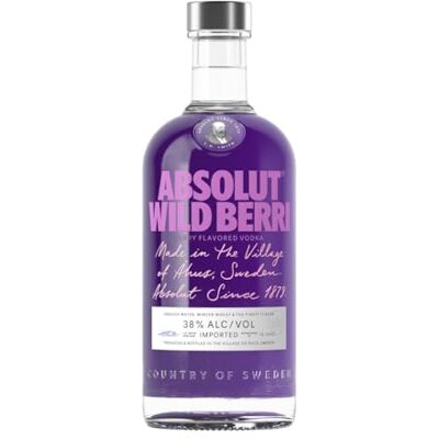 ABSOLUT WILD BERRY Flavored Vodka 38% Vol. 0,7l ABSOLUT WILD BERRY Flavored Vodka 38% Vol. 0,7l
