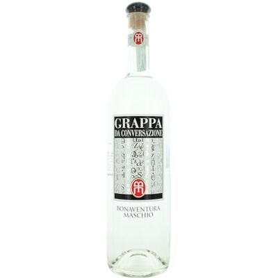 BONAVENTURA MASCHIO Grappa Da Conversazione Bianca 1 Litro BONAVENTURA MASCHIO Grappa Da Conversazione Bianca 1 Litro