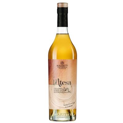 Mazzetti D' Altavilla Mazzetti d'Altavilla Intesa Grappa di Brachetto e Dolcetto Invecchiata 43' 70Cl senza Astuccio 700 ml Mazzetti D' Altavilla Mazzetti d'Altavilla Intesa Grappa di Brachetto e Dolcetto Invecchiata 43' 70Cl senza Astuccio 700 ml
