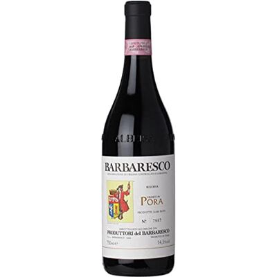 Produttori del Barbaresco Riserva Pora 2020, Vino Rosso, 100% Nebbiolo, Barbaresco DOCG, 750 ml, 14,5% Vol Produttori del Barbaresco Riserva Pora 2020, Vino Rosso, 100% Nebbiolo, Barbaresco DOCG, 750 ml, 14,5% Vol