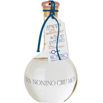 Nonino Distillerie , Grappa Cru Monovitigno Schioppettino, Distillazione Artigianale, 45°– Ampolla Soffiata a Mano – Bottiglia in Vetro da 1000 Ml Nonino Distillerie , Grappa Cru Monovitigno Schioppettino, Distillazione Artigianale, 45°– Ampolla Soffiata a Mano – Bottiglia in Vetro da 1000 Ml