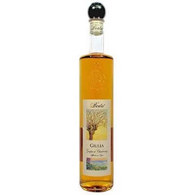 Berta "Linea Primaneve" Grappa di Chardonnay e Cortese "Giulia" 0,70 lt. Berta "Linea Primaneve" Grappa di Chardonnay e Cortese "Giulia" 0,70 lt.