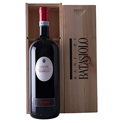 BATASIOLO , LANGHE DOC NEBBIOLO Bottiglia in formato Magnum da 1,5 l di Vino Rosso Fermo Secco, Delicato e Pungente BATASIOLO , LANGHE DOC NEBBIOLO Bottiglia in formato Magnum da 1,5 l di Vino Rosso Fermo Secco, Delicato e Pungente