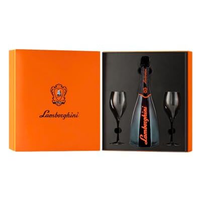 Lamborghini Ottagonale – Cofanetto Regalo con Bottiglia 0,75L e Flûte Spumante Metodo Charmat, Made in Italy – Linea Ottagonale (ORANGE) Lamborghini Ottagonale – Cofanetto Regalo con Bottiglia 0,75L e Flûte Spumante Metodo Charmat, Made in Italy – Linea Ottagonale (ORANGE)